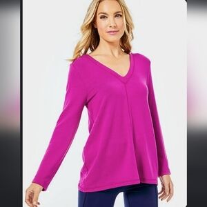 Lilly Pulitzer Areli Knit Pullover Top  Bordeaux Berry Size XXSmall